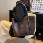 Sac Cabas Week-end Femme Marron