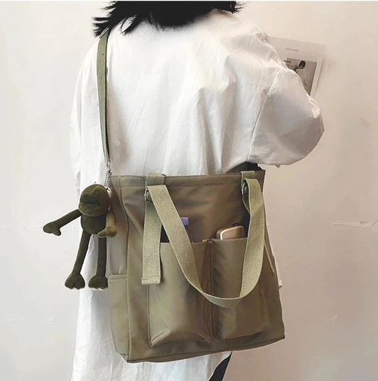 Sac Bandoulière Femme Vert Olive
