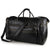 Sac de Voyage Homme Bandoulière Cuir Noir
