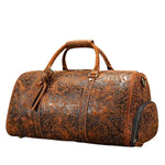 Sac de Voyage Cuir Femme Luxe Marron