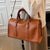 Sac de Voyage Cuir Marron Femme