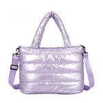 Sac Bandoulière Femme Matelassé Violet