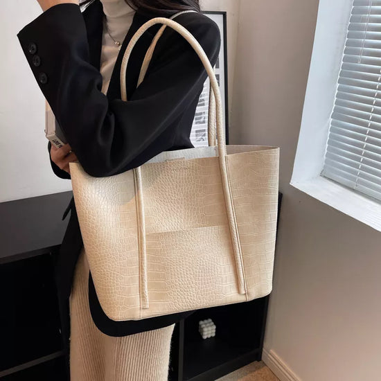 Sac Cabas Week-end Femme Beige