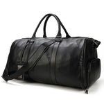 Sac Cuir Noir Homme Bandoulière