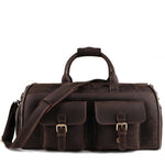 Grand Sac Cuir Style Vintage