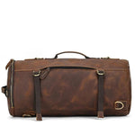 Duffle Bag Luxe Marron