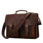 Porte-Document Luxe Vintage Cuir Homme