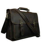 Sac Messenger Cuir Marron