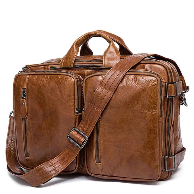 Grand Sac Cuir Camel