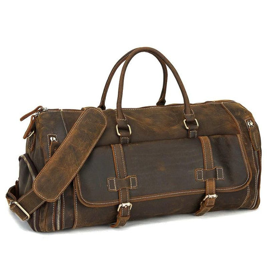 Sac Duffle Cuir Bandouliere