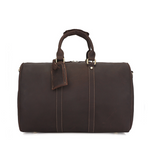 Grand Sac Cuir Homme Café