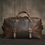 Grand Sac de Voyage Cuir Marron