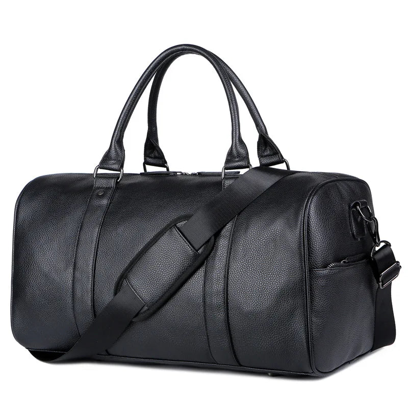 Sac Simili Cuir de Luxe Noir