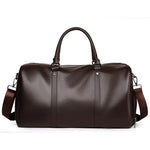 Sac de Sport Simili Cuir Marron