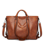 Sac Simili Cuir Femme Marron