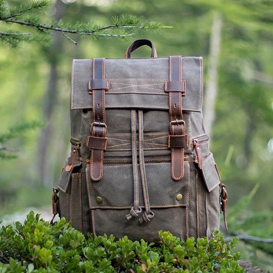 Sac à Dos Chic Femme Vintage Vert