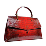 Sac à Main Cuir Luxe Rouge