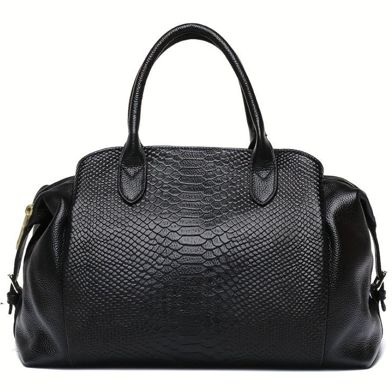 Sac à Main Femme Cuir Souple Noir