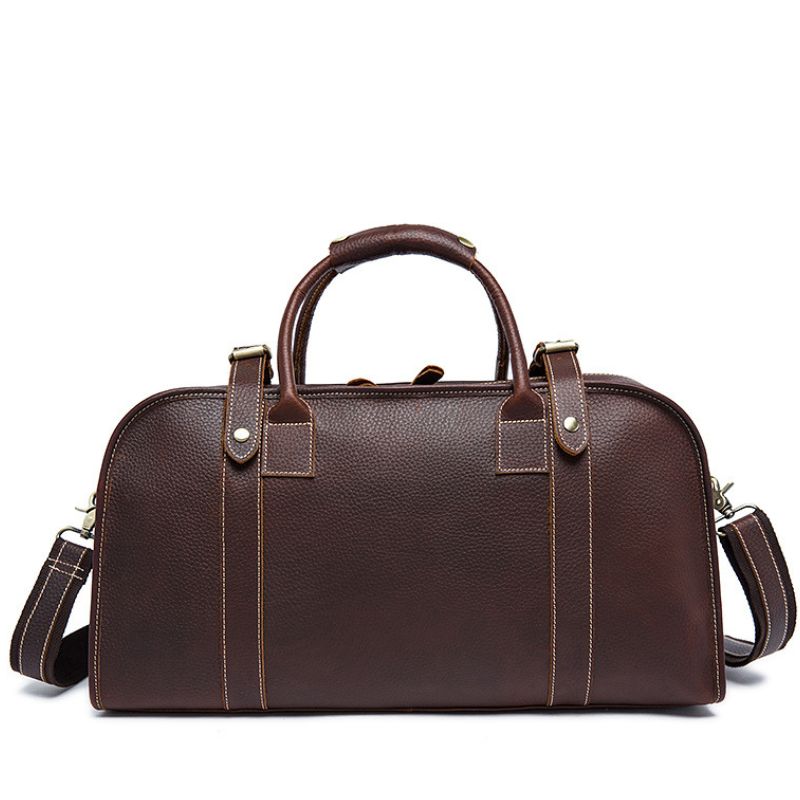 Sac à Main en Cuir Marron pour Homme