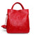 Sac Seau Cuir Rouge