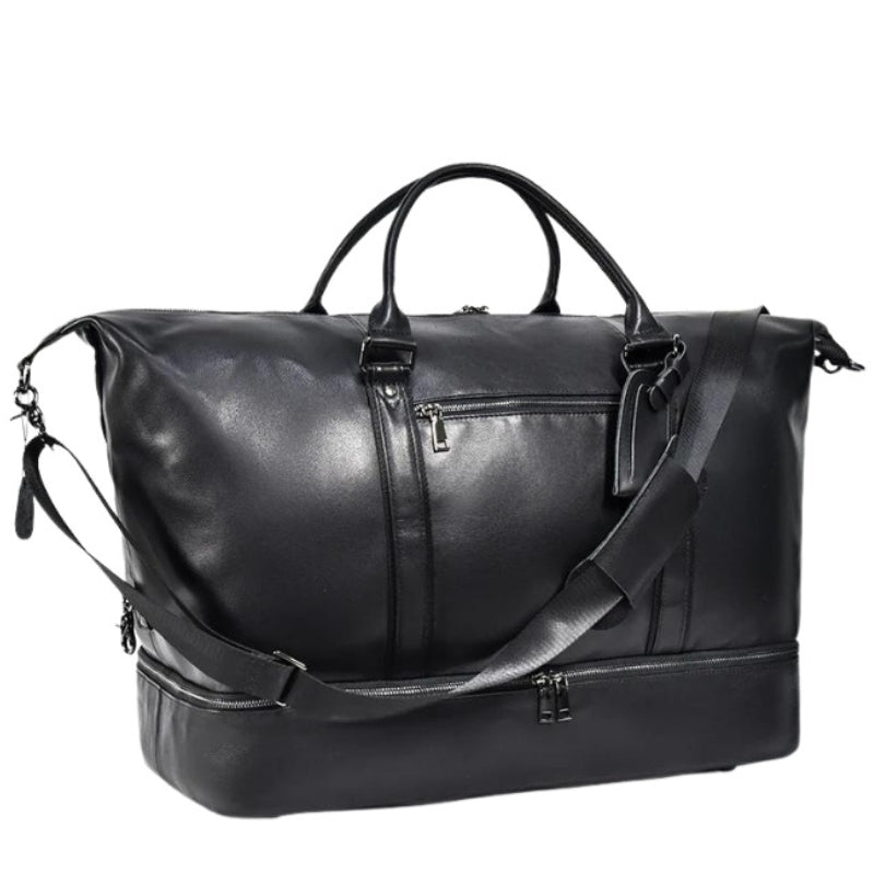 Sac Week-end Homme Cuir Noir