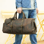Sac de Voyage Chic Cuir Vintage