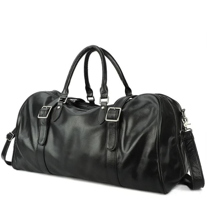 Sac luxe noir bandouliere pour hommes