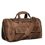 Sac en Cuir Pleine Fleur Marron