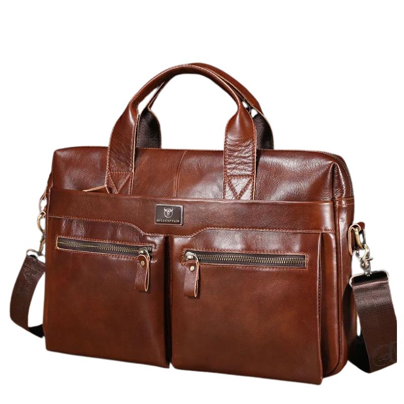 Porte-Document Cuir Marron