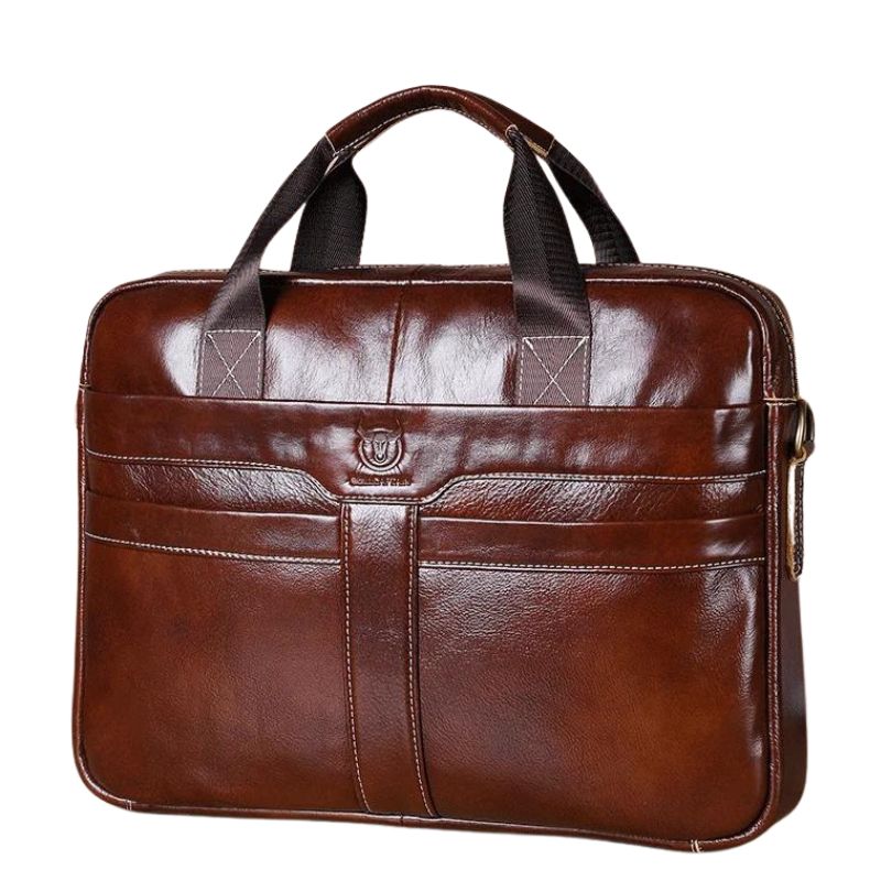Porte-document Marron Homme