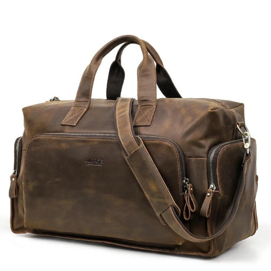 Sac voyage 48h cuir homme bandouliere