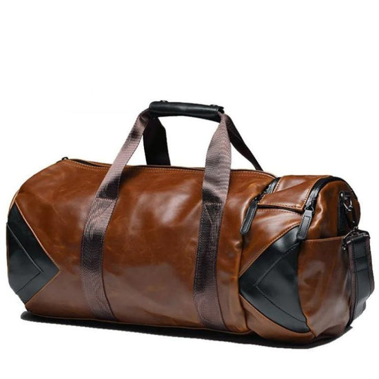 Sac de Sport Cuir Homme Voyages Premium - Main Image