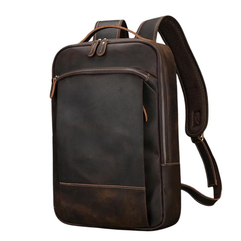 Sac à Dos Cuir Ordinateur Homme