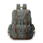 Sac à Dos Homme Toile et Cuir