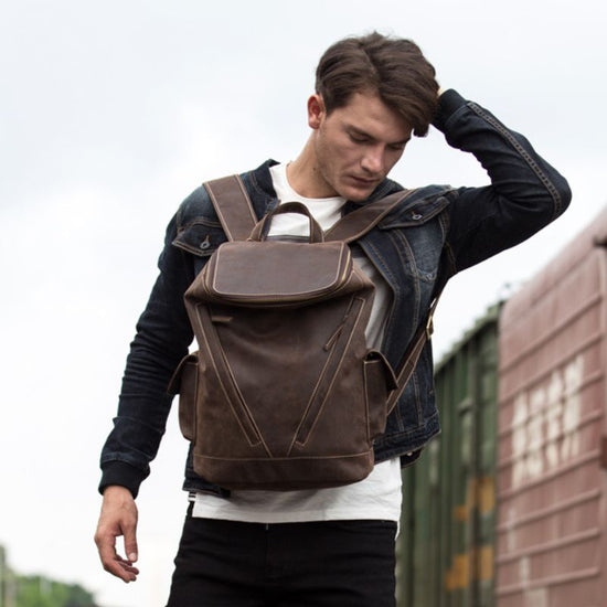 Petit Sac à Dos Homme Cuir de Luxe