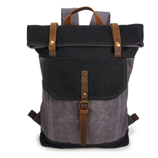 Sac à dos Retro Vintage Noir