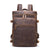 Sac à Dos Cuir Marron Vintage