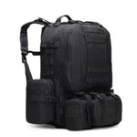 Sac à Dos Militaire 50 Litres Noir