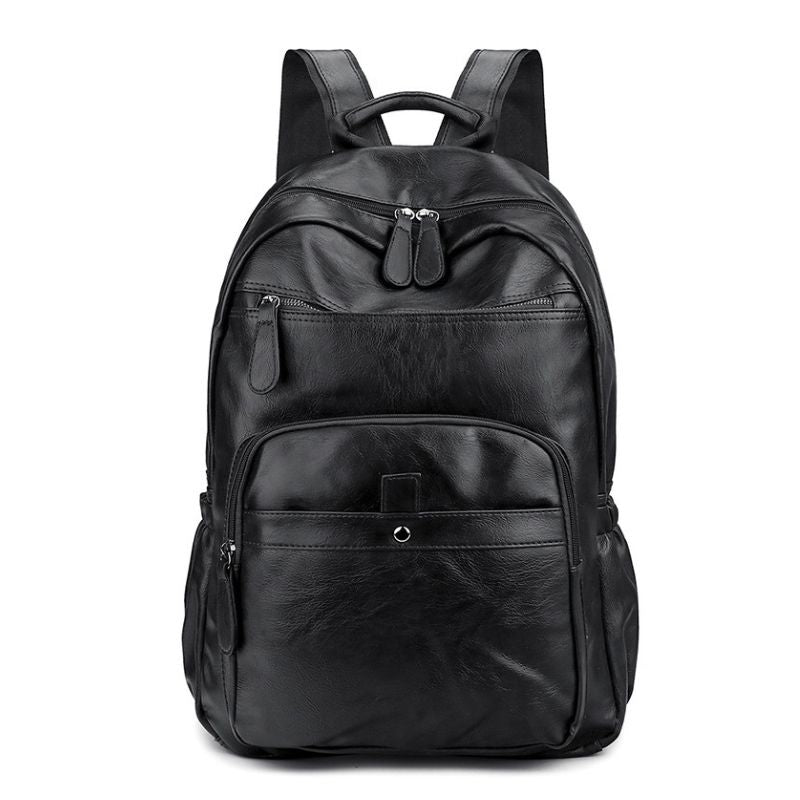 Sac à Dos Noir Simili Cuir