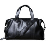 Sac Fourre-Tout Souple Cuir Noir