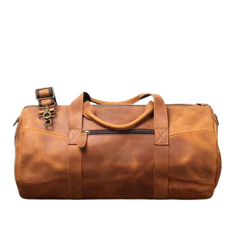 Sac Polochon Cuir Voyages Premium