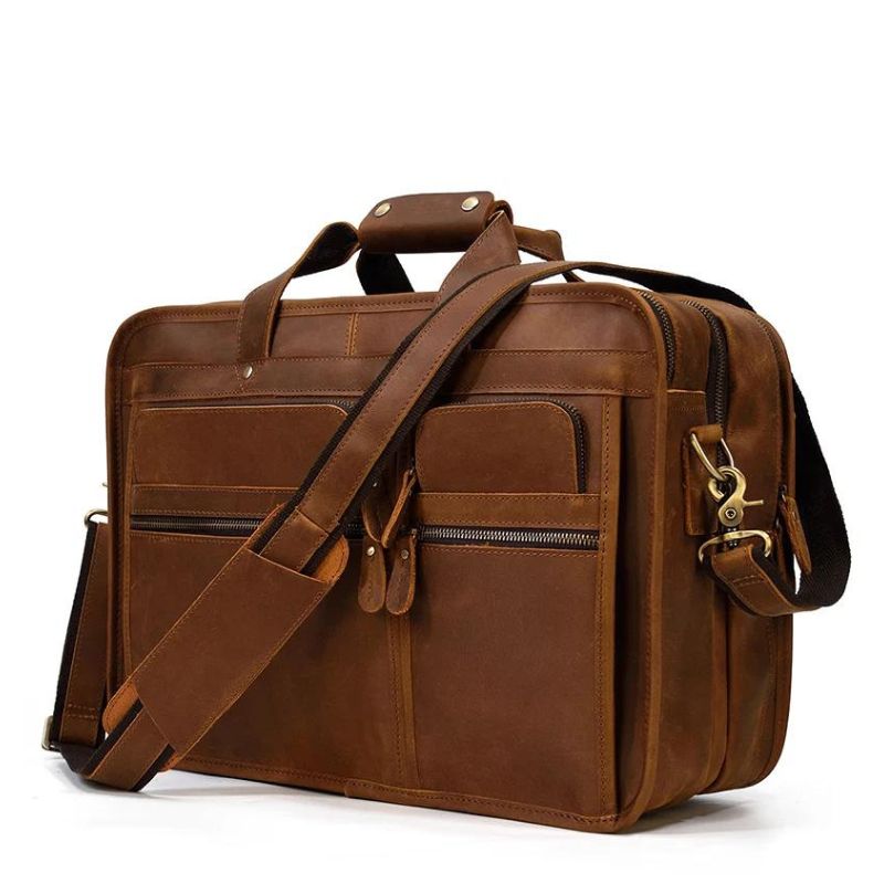 Sac Ordinateur 17 Pouces Homme Cuir