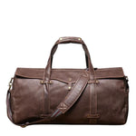 Sac Polochon Cuir Chic Marron