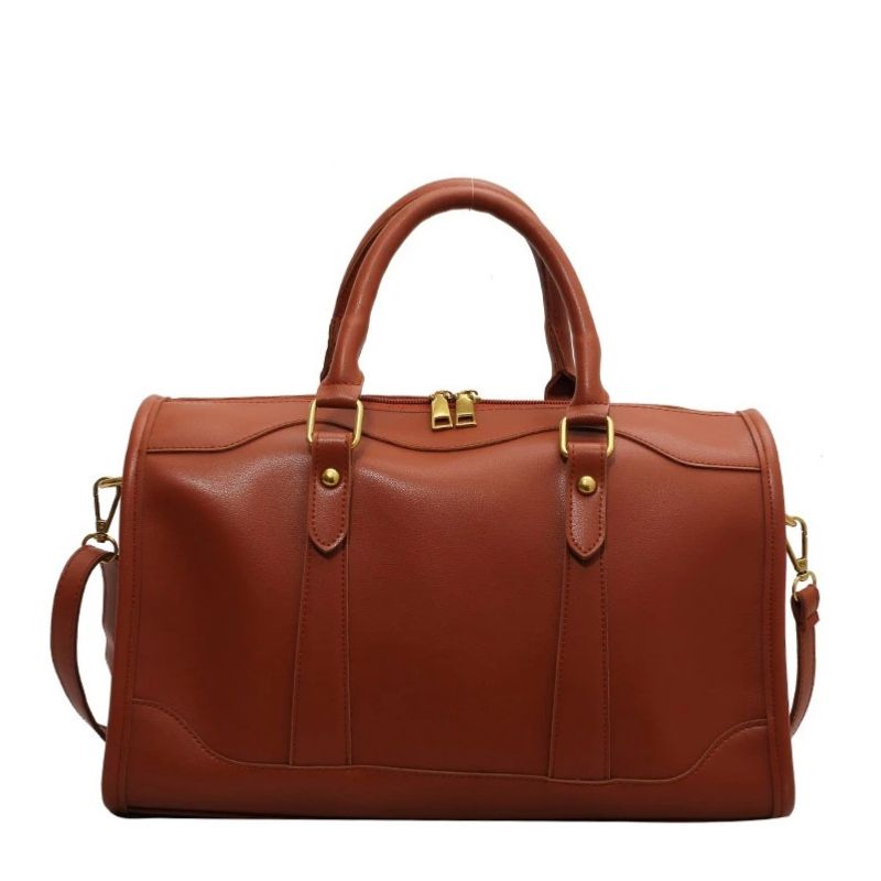 Sac de Voyage Cuir Marron Femme