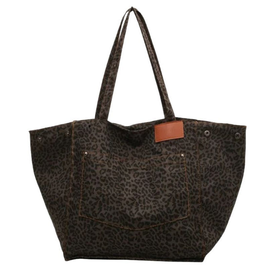 Sac Léopard Noir