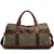 Sac de Voyage Homme Toile et Cuir