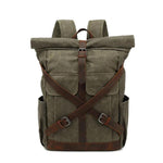 Sac à Dos Femme Cuir et Toile