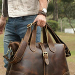 sac pour homme en cuir de vachette avec bandouliere
