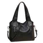 Tote Bag Simili Cuir Noir